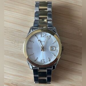 Fossil two toned watch